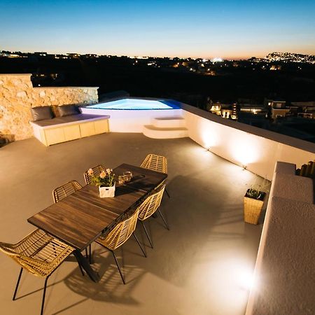 Amer Villa Santorini With Outdoor Hot Tub Vóthon Екстериор снимка